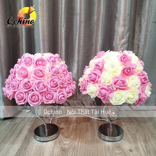 Đèn Ngủ Hoa Hồng, Đèn Ngủ Để Bàn Cao Cấp Nón Hình Bó Hoa Hồng Cực Đẹp Và Sang Trọng dùng Trang Trí Phòng ngủ, Phòng cướ