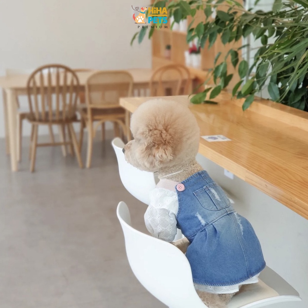 Yếm Cho Cún Mèo Chất Vải Cao Cấp Mặc Mát Mẻ Mùa Hè 2022 Quần Áo Thú Cưng Thời Trang Hàn Quốc Hihapet.