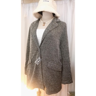 áo blazer xám hàn quốc 1000g