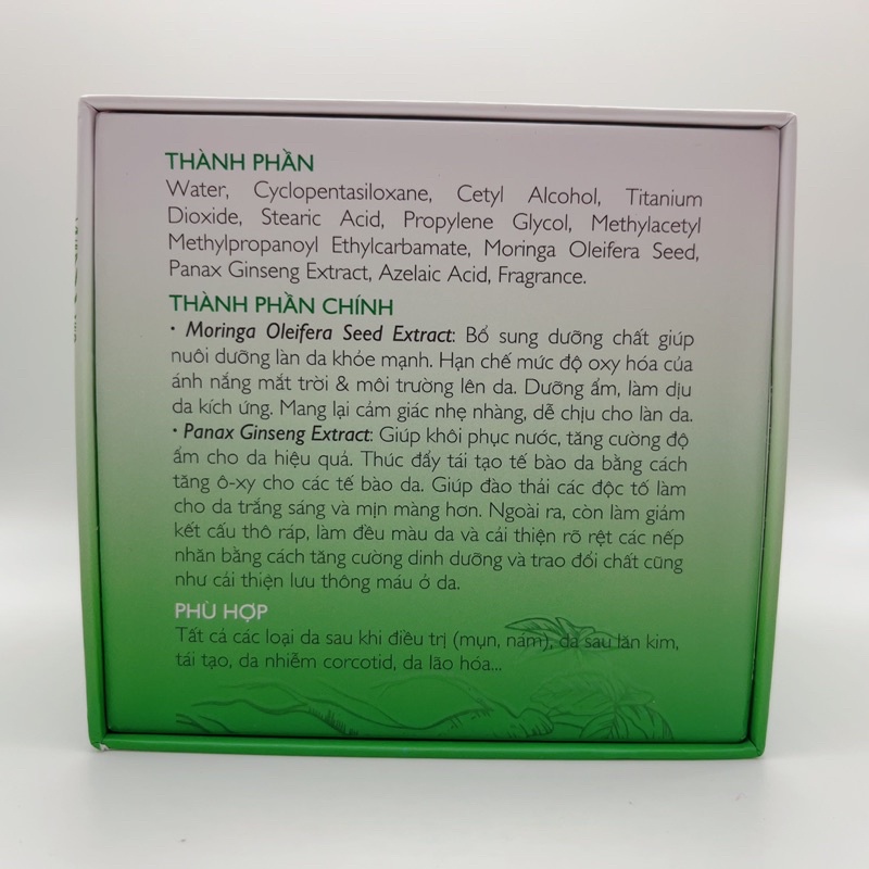 Kem cao sâm nhung yody white Phương Anh phục hồi da sau tái tạo