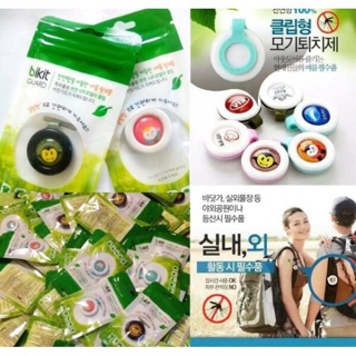 Combo 10 Kẹp đuổi muỗi Bikit Hàn Quốc
