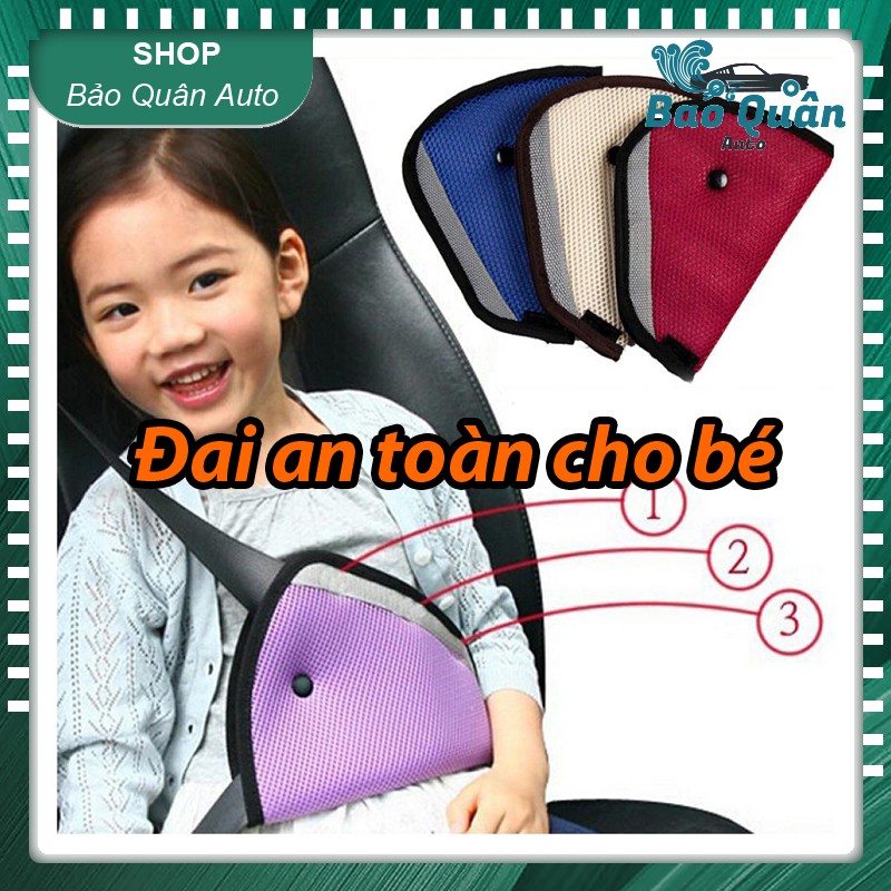 Bộ điều chỉnh dây đai an toàn cho trẻ trên ô tô