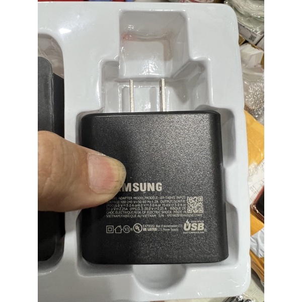 Sạc bộ Samsung note10+ 45w ,15W,65W Hỗ trợ sạc nhanh