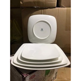 BỘ 4 DĨA SỨ VUÔNG MINH CHÂU CAO CẤP
