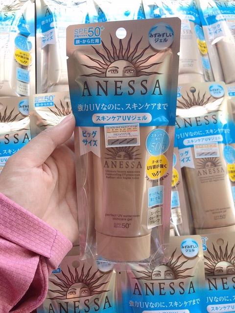 Kem chống nắng Anessa Perfect UV Sunscreen Skincare Gel SPF50+ 90g