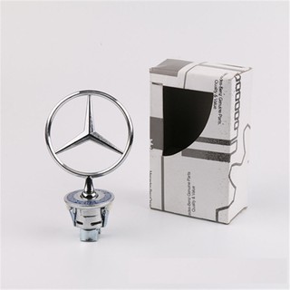 【Ready】Logo 3d Gắn Xe Hơi Mercedes Benz Chất Liệu Hợp Kim Kẽm