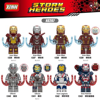 Mô hình lắp ráp play nhân vật Iron Man X0267