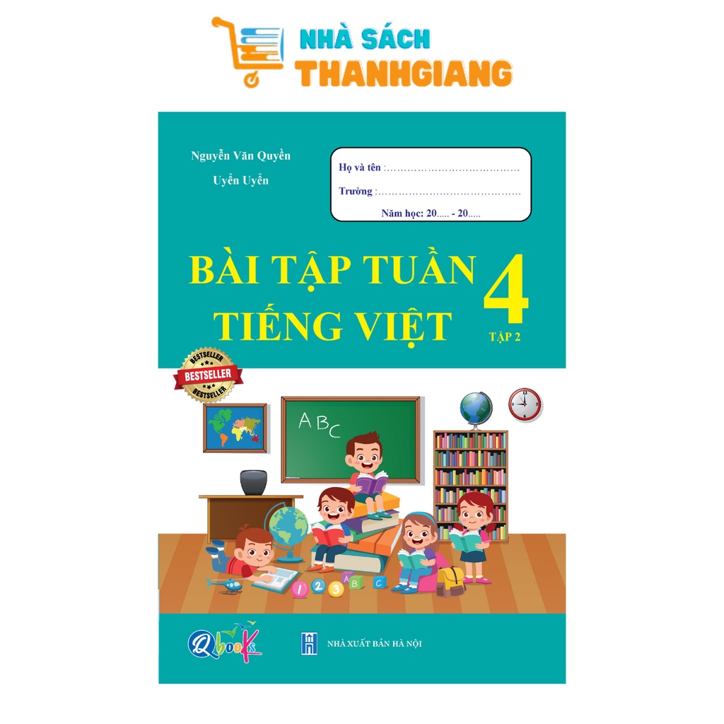 Sách - Bài tập tuần TIẾNG VIỆT 4 tập 2 (1 cuốn)