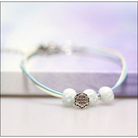 Vòng gốm (nhiều mầu) thiết kế sáng tạo đẹp thời trang Hàn Quốc Kute nhiều hình dễ thương