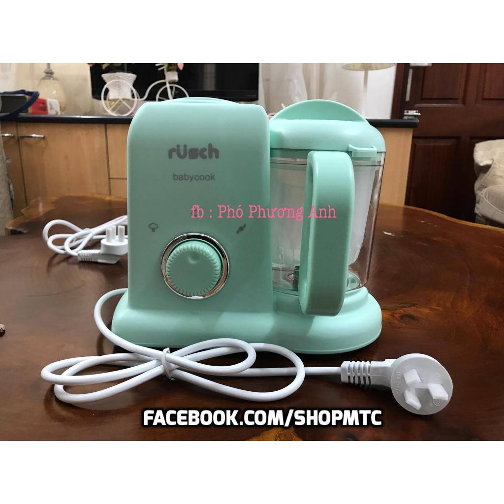 Máy Xay Hấp Đa Năng 4in1 Rusch - Máy Xay Hấp Thức Ăn Rusch Babycook - Máy Xay Hấp Đa Năng 4in 1 RUSCH