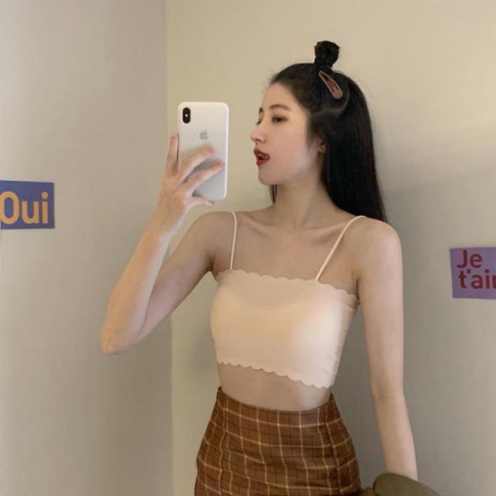 [SALE] Áo 2s Nữ Mút Ngực Viền Ren 5 Màu dưới 59kg - [sele] | BigBuy360 - bigbuy360.vn