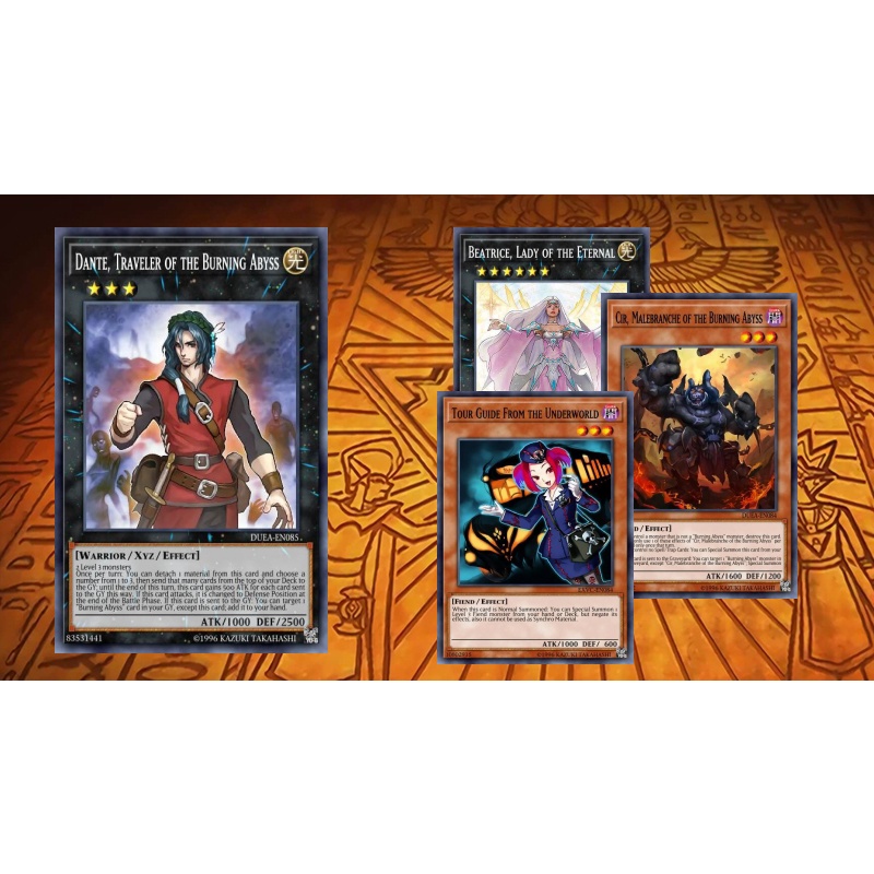 Yugioh - Set bài Burning Abyss - Tiếng Nhật