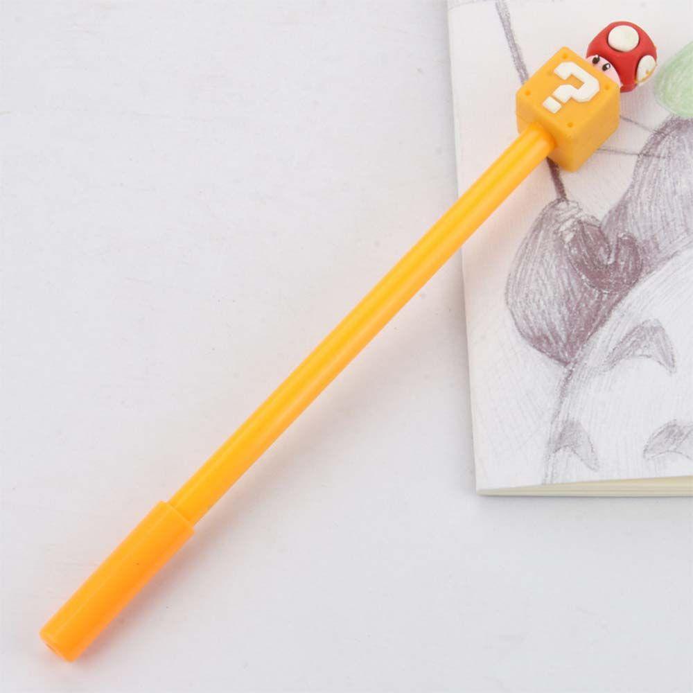 DARON Bút Bi Mực Đen Ngòi 0.5mm In Hình Anime Dễ Thương