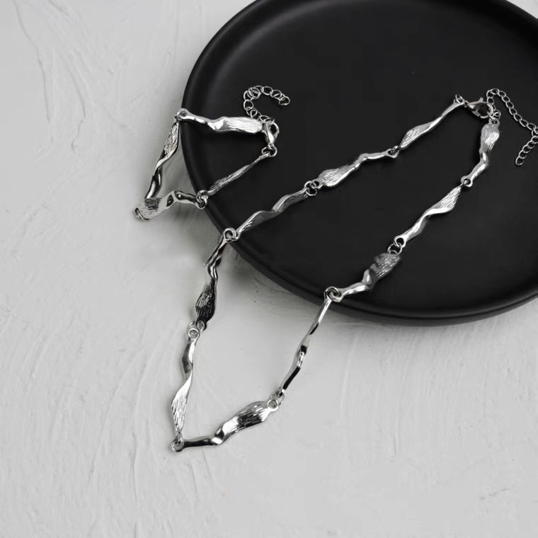 Vòng cổ Thép Titan Thiết Kế Đơn Giản Thời Trang Hàn Quốc Cho Nữ