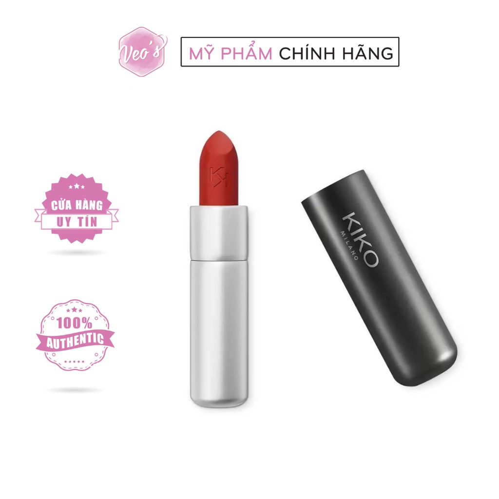 Son thỏi lì mềm môi Kiko Powder Powder Lipstick