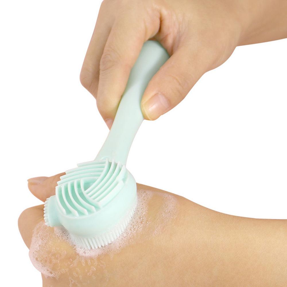 Cọ Rửa Mặt Bằng Silicone Hai Mặt Tiện Dụng