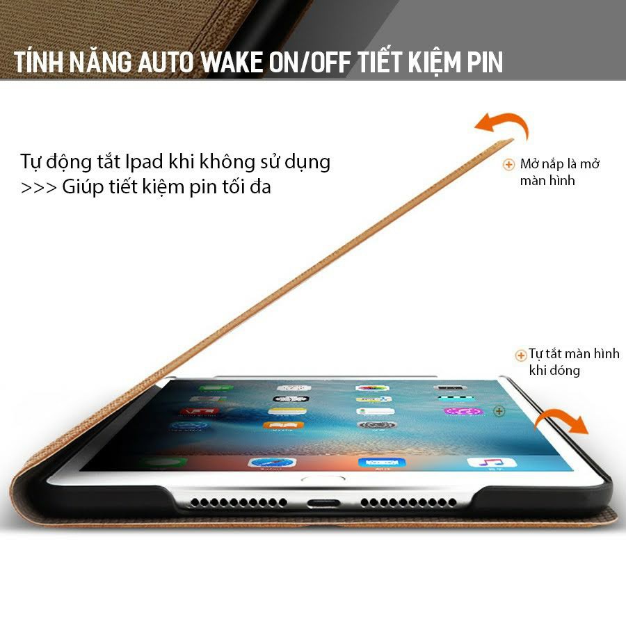 [FREESHIP] Bao Da IPad - Bao Da Chống Sốc Dập Nổi Đầu Hươu - Đủ Dòng