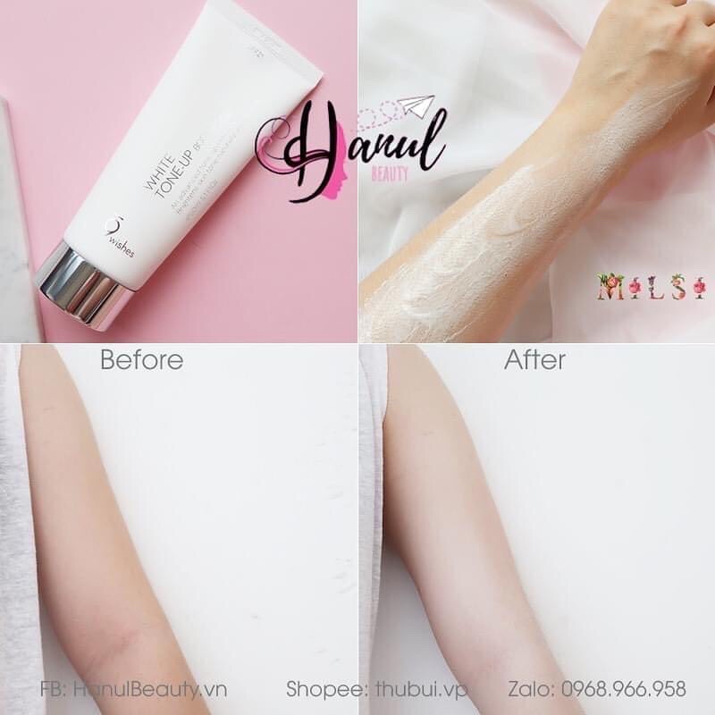 Kem dưỡng trắng body cao cấp 9wishes 150ml