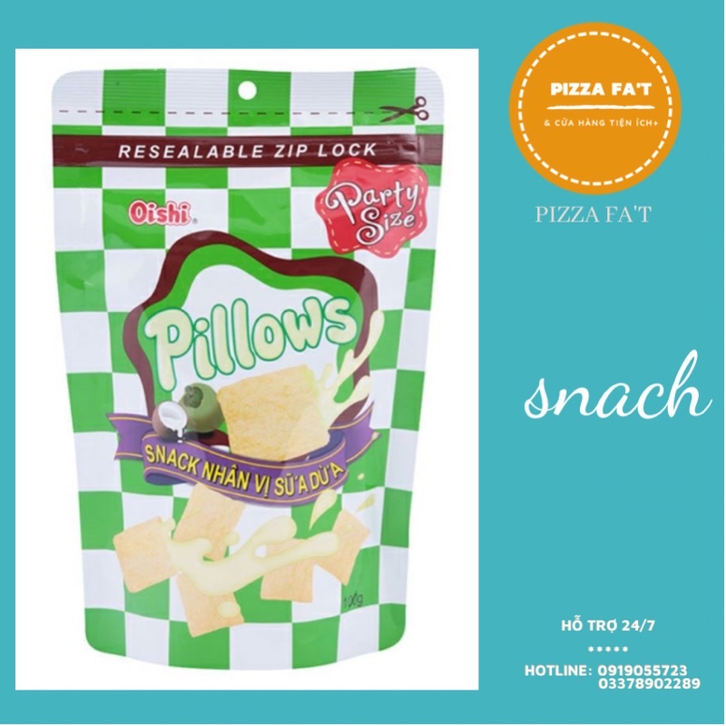 Bánh Snack Oishi Pillows (100g)