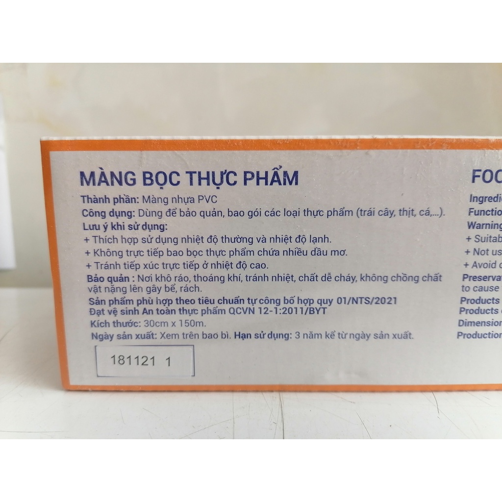 [R30cm x D150m] MÀNG BỌC THỰC PHẨM [VN] TAMIKO Food Wrapping Film