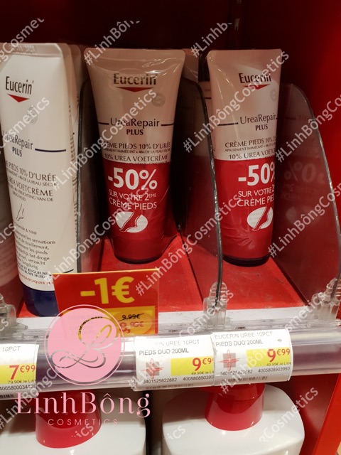 KEM DƯỠNG DA CHÂN VÀ GIẢM NỨT GÓT CHÂN EUCERIN UREA REPAIR PLUS CRÈME PIEDS 10% 100ML | BigBuy360 - bigbuy360.vn
