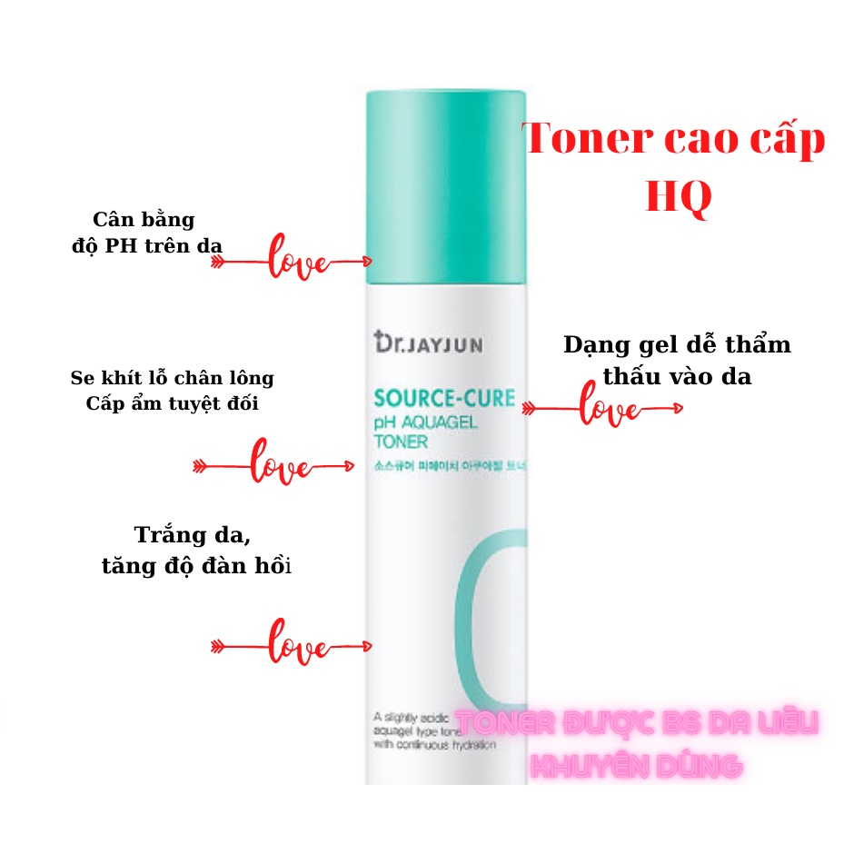 Toner cấp ẩm chuyên sâu Dr Jayjun cao cấp Hàn Quốc