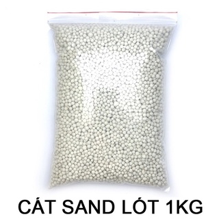 Cát san 1kg không mùi - lót chuồng Hamster