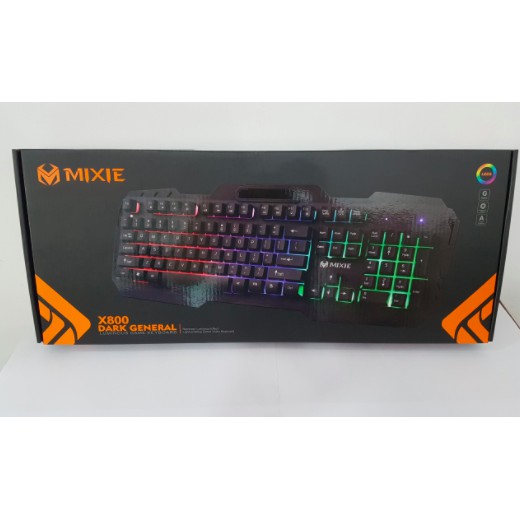 Bàn Phím Máy Tính Chơi Game Có Led Cổng USB Keyboard MIXIE X800