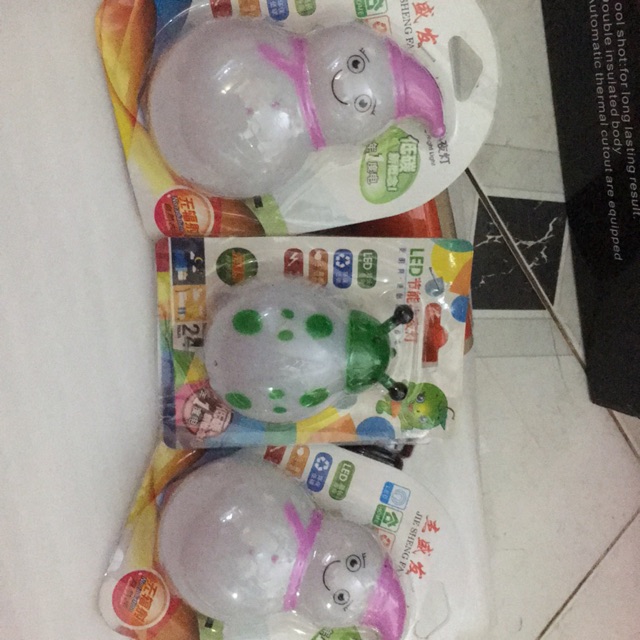 ĐÈN NGỦ LED CÔNG TẮC hình thú