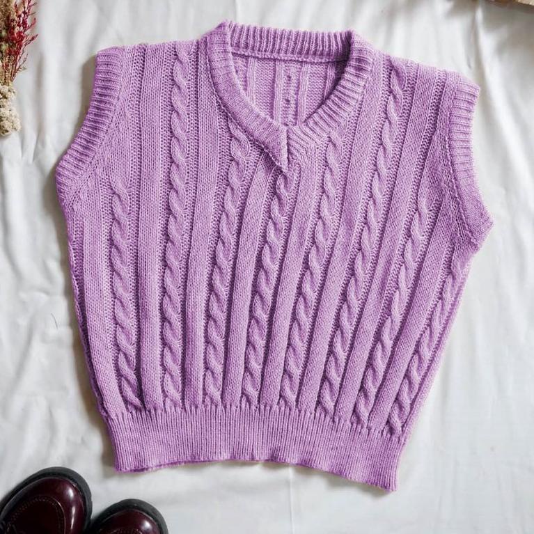 Bán BuônÁo Vest Dệt Kim Trẻ Em 1-12 Tuổi