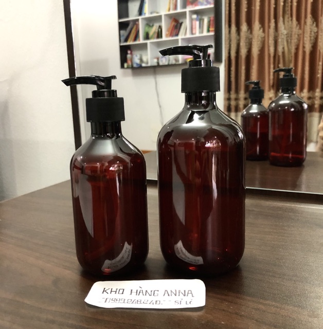 Combo 50  chai xịt nhỏ giọt 300ml màu xanh rêu - 50 chai pet nhựa xanh rêu 300ml vòi nhấn nhỏ giọt-chai hủ chiết mỹ phẩm