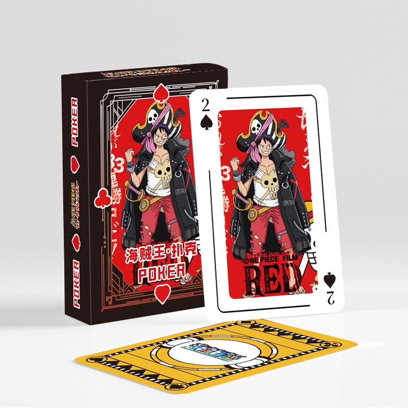 Bộ Bài 54 Miếng Hình Nhân Vật Trong Phim Hoạt Hình ONE PIECE