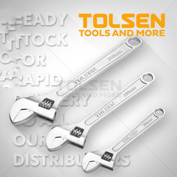 Bộ 3 mỏ lết 6 / 8 / 10 inch Tolsen 15007