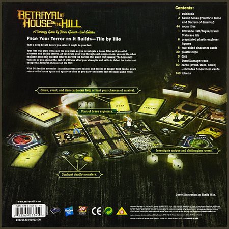 Trò chơi thẻ bài Betrayal at the House on the Hill tiếng Việt - Kẻ phản bội ở ngôi nhà trên đồi - BGV