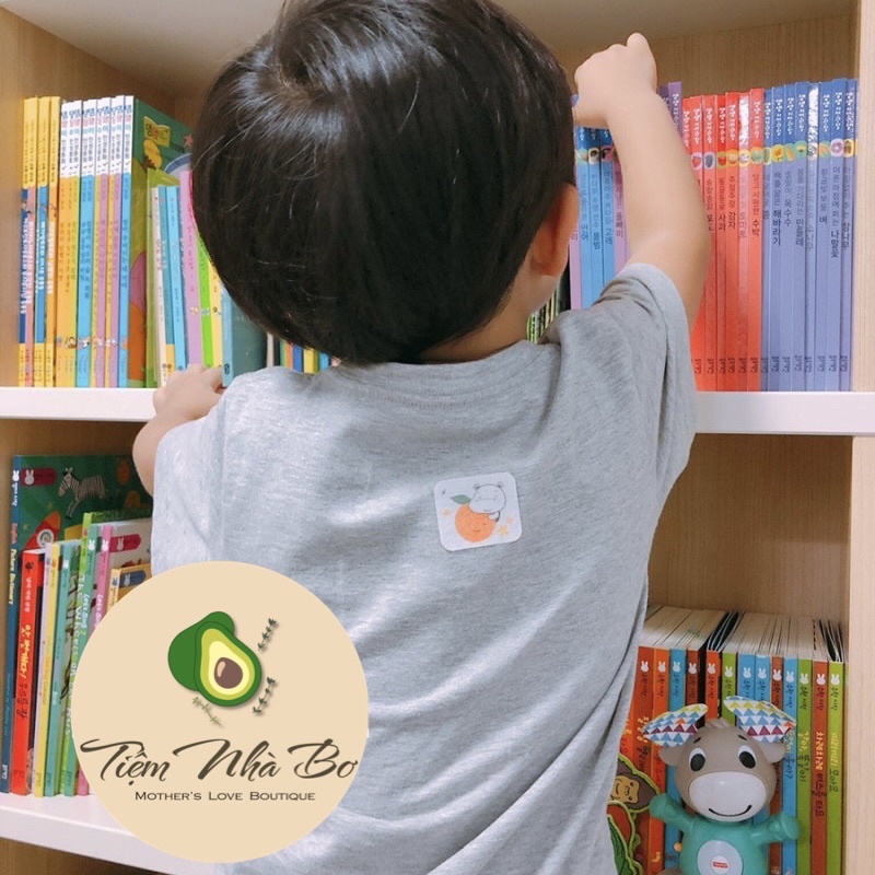 Miếng dán thông mũi cho bé, miếng dán tinh dầu Hamsoa Hàn Quốc cho bé từ 6 tháng