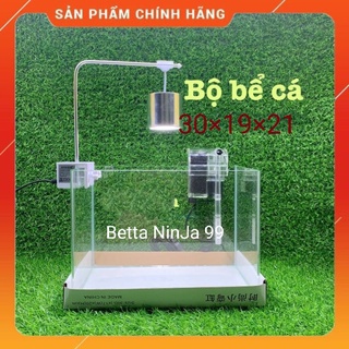 Bể cá kính đúc để bàn, - bể mini - hồ đúc mini để bàn