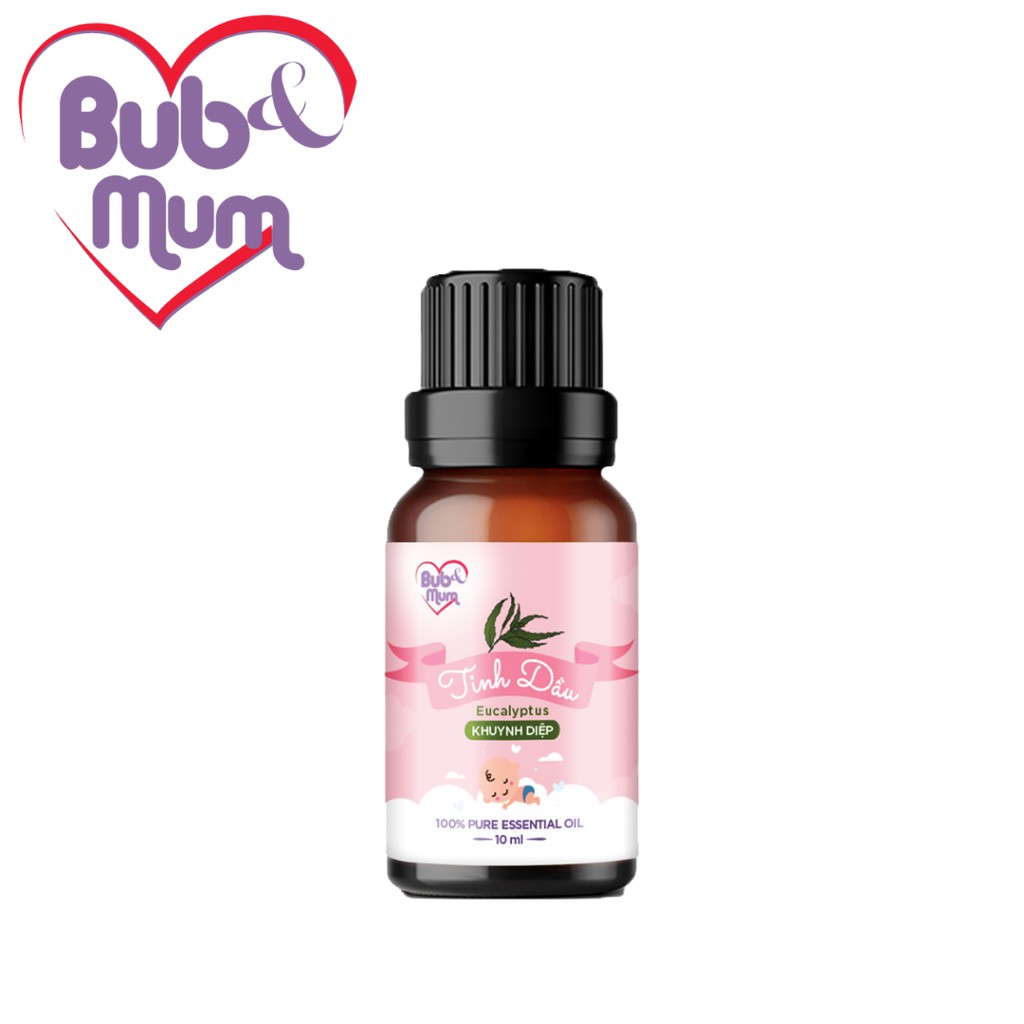 [Mã LTBAUAB20 giảm 7% đơn 99K] Tinh dầu Khuynh Diệp thiên nhiên cho bé BuB&amp;MuM 10ml