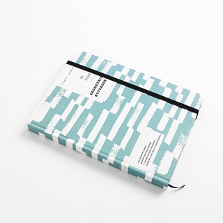 Sổ ruột Dot Crabit Notebuck - Geometric Xanh - sổ dotgrid