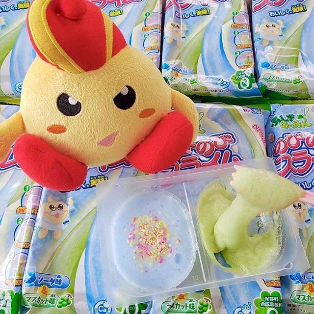 Popin Cookin thám tử Neru Neru làm kẹo dẻo bí ẩn vị Soda &amp; Nho xanh