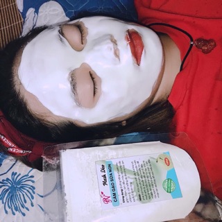 Mask mặt nạ dẻo cám gạo sữa non