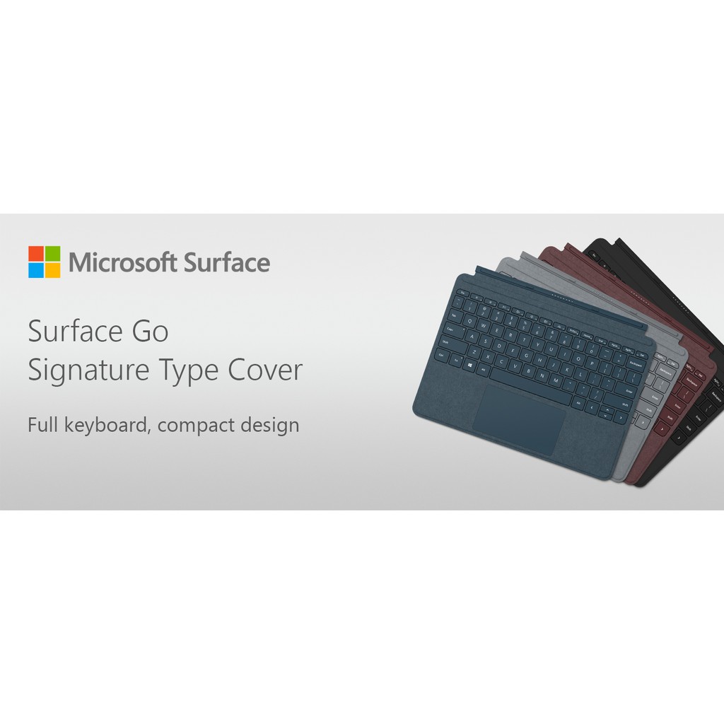Bàn phím Signature Surface Go Type Cover, Surface Go 1 , Go 2 , Go 3 , Alcantara Đủ Màu