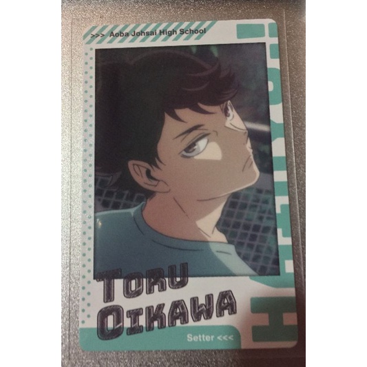 card bo góc snapmide haikyuu oikawa/kita /suna /suga/yu/tanaka/osamu/yachi/daichi