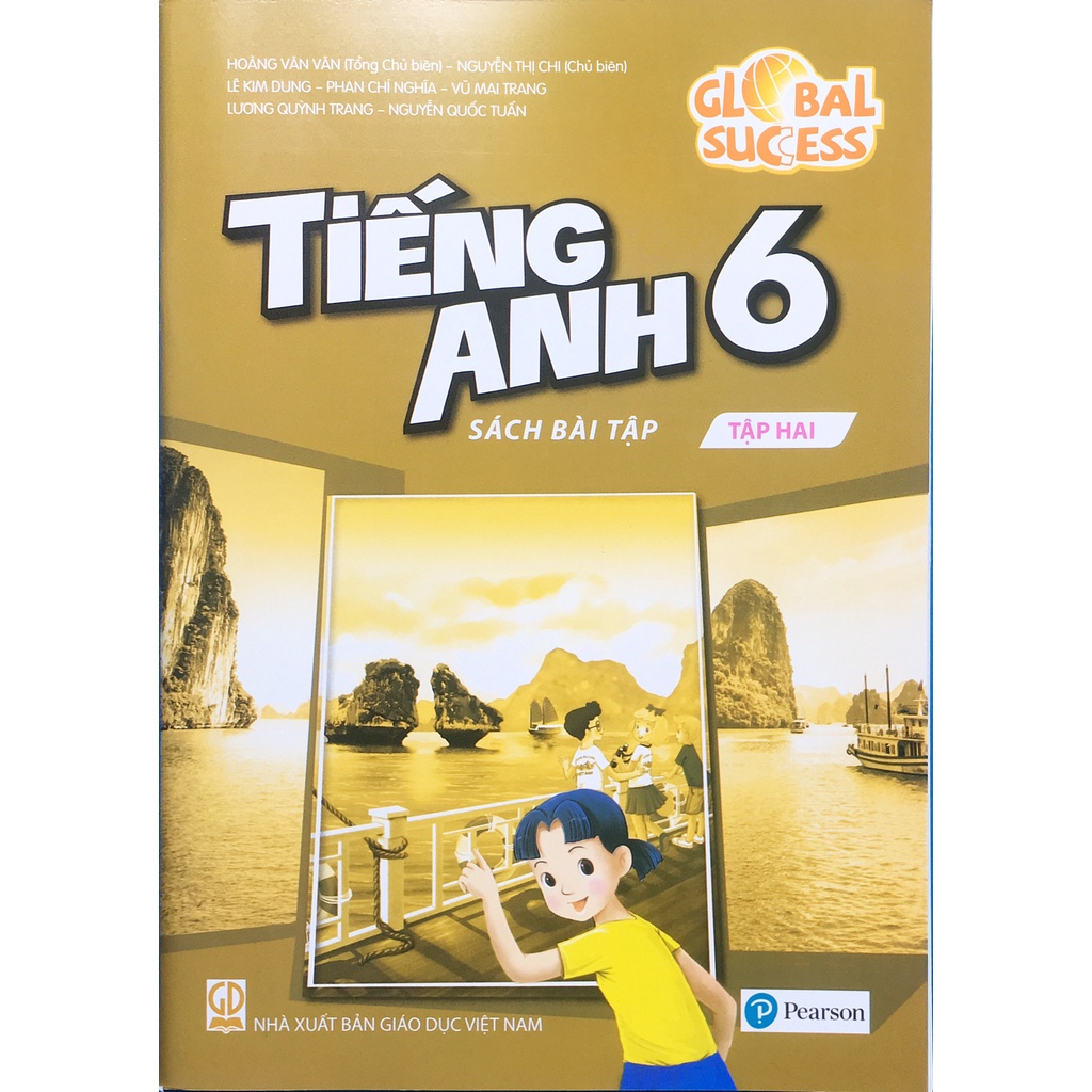 Sách Tiếng Anh 6 SBT tập 2 (global success) và 360 Động từ bất quy tắc