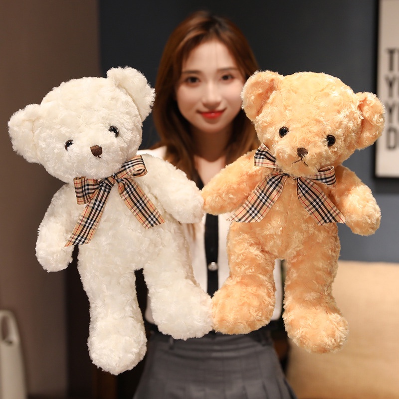 Gấu teddy Nhồi Bông Mềm Mại Dễ Thương Dùng Làm Quà Tặng