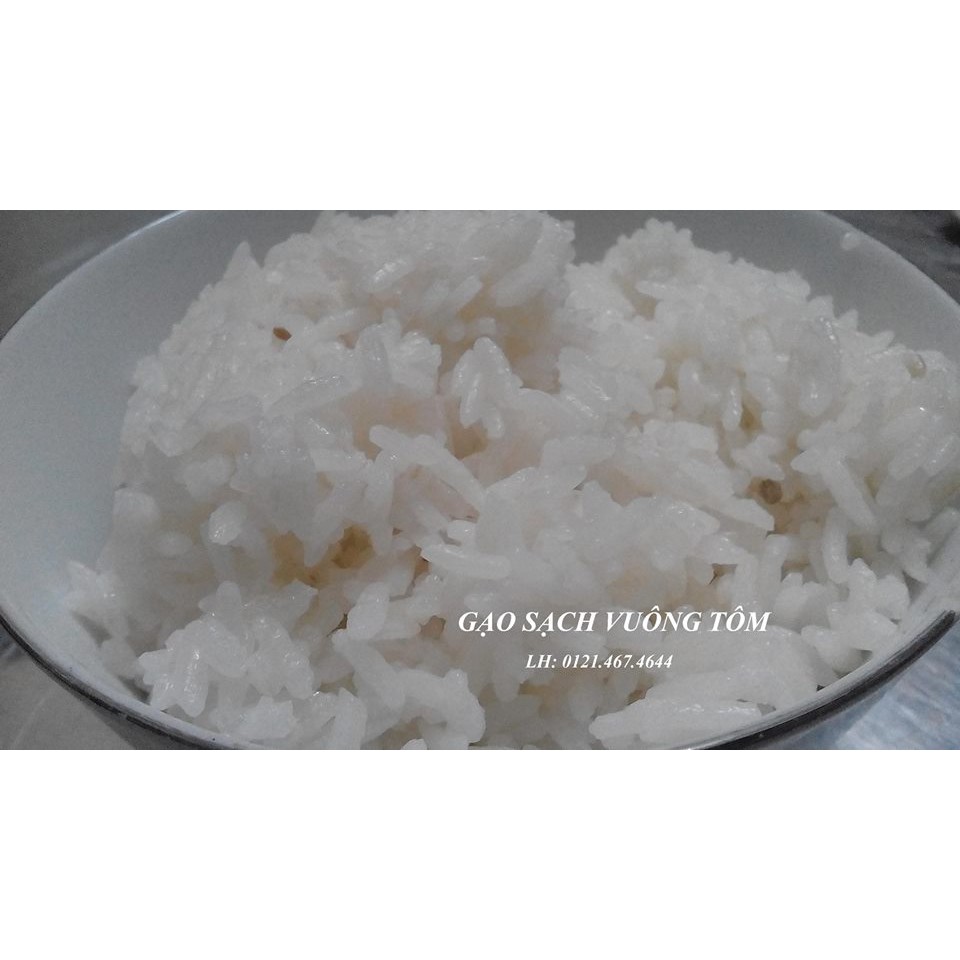 Gạo xát dối - MỀM CƠM - 5kg (Xay còn 10% cám)