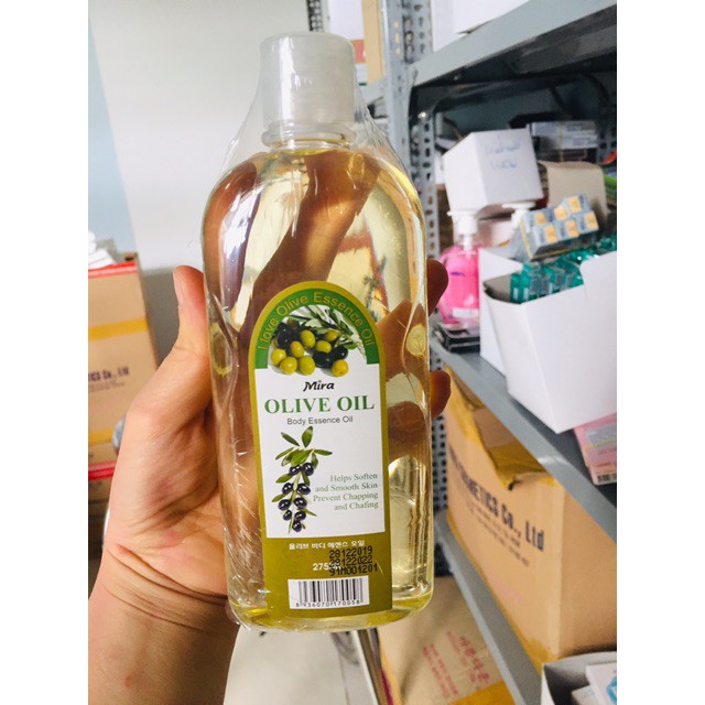 Tinh dầu dưỡng da Olive MIRA không chỉ cải thiện tình trạng da khô ( 275ml )