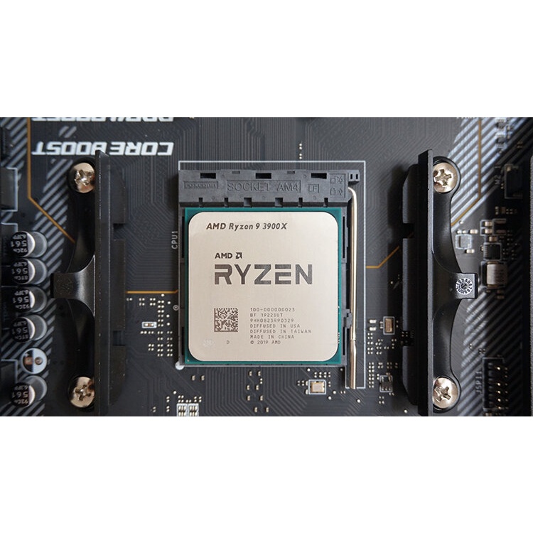 CPU AMD Ryzen 9 3900X   (4.6GHz Max Boost) / 70MB Cache / 12 cores / 24 threads / 105W )