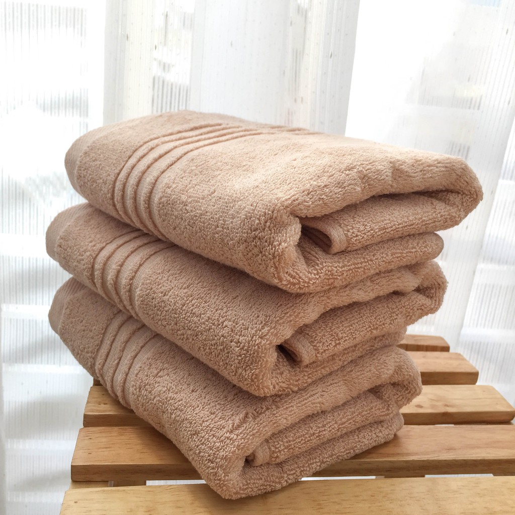 [SHOPPE TRỢ GIÁ] 5 KHĂN COTTON 100% CỠ TRUNG XUẤT HÀN ( HOTEL & SPA TOWEL - KHĂN KHÁCH SẠN & SPA - 한국 수출 호텔 타올)