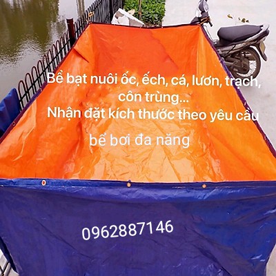 bể bạt nuôi cá bể bạt đa năng câu cá siêu to khổng lồ