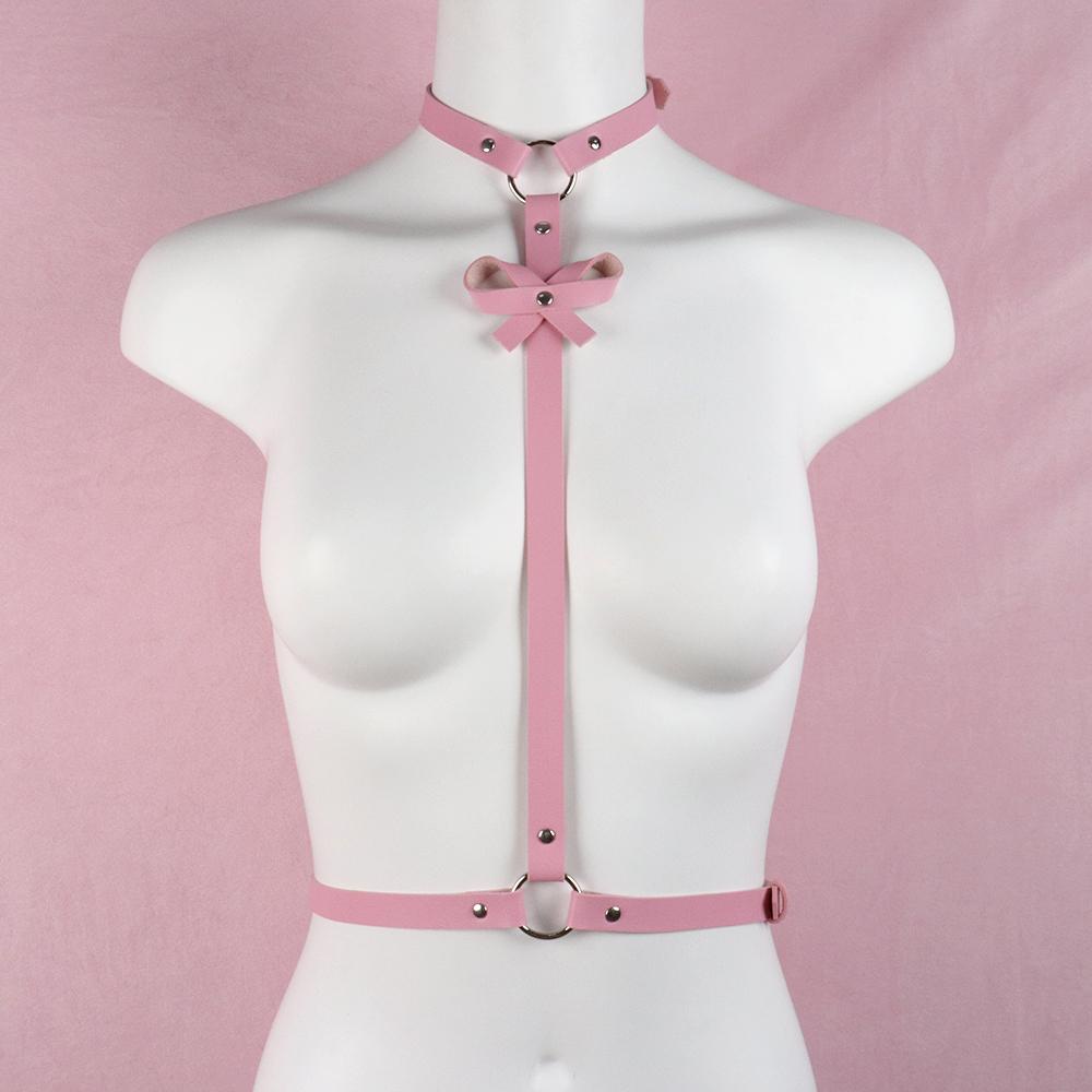 Thắt Lưng Dây Xích Gắn Nơ Phong Cách Gothic Punk Gợi Cảm Cho Nữ